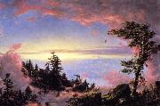 Frederic Edwin Church Above the Clouds at Sunrise Sweden oil painting reproduction